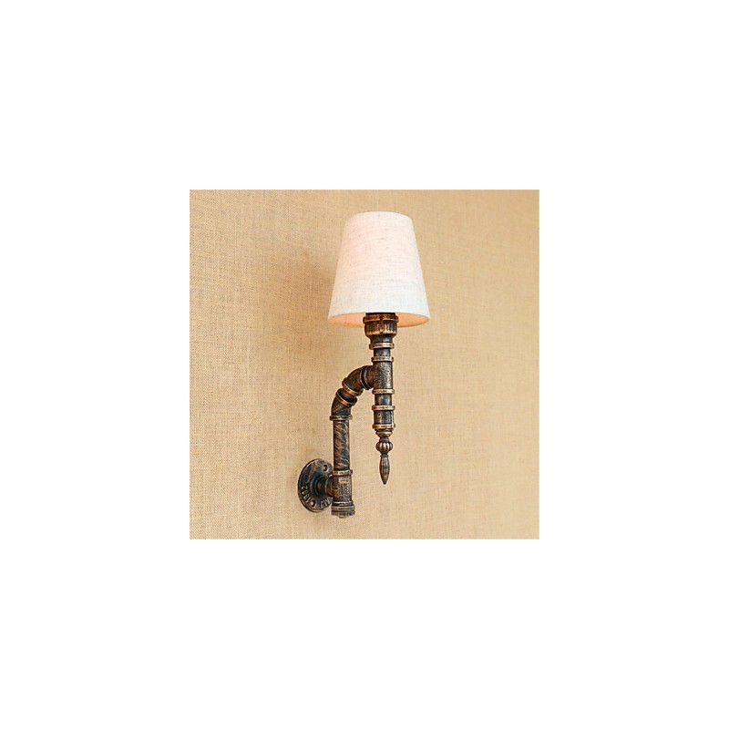 Rustic Lodge Country Antique Mosazný prvek pro nástěnné svítidlo s okolním osvětlením