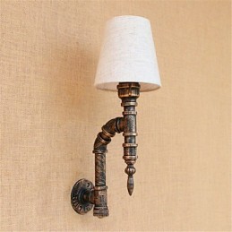 Rustic Lodge Country Antique Mosazný prvek pro nástěnné svítidlo s okolním osvětlením
