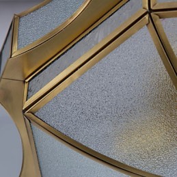 Rodina měděných stropních svítidel moderního současného dekorativního designu