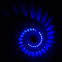 Moderní současná galvanicky pokovená funkce pro ambientní osvětlení LightFlush Mount V