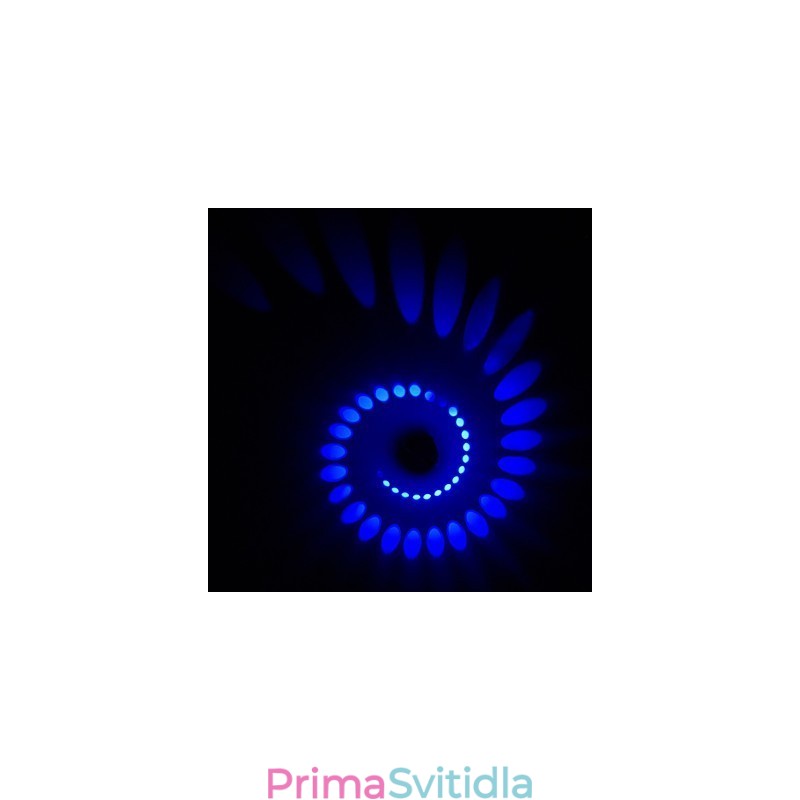 Moderní současná galvanicky pokovená funkce pro ambientní osvětlení LightFlush Mount V