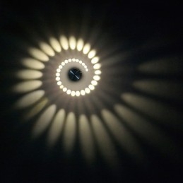 Moderní současná galvanicky pokovená funkce pro ambientní osvětlení LightFlush Mount V