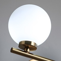 Nástěnná lampa Moderní současná bronzová funkce pro nástěnné svítidlo v mini stylu uplight