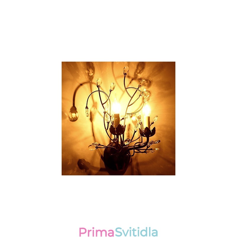 Moderní současná tradiční klasická rustikální venkovská malba pro Crystal Uplight