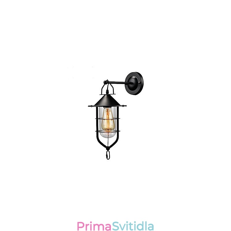 Nástěnná lampa v evropském stylu balkonová ulička venkovní lampa retro průmyslový větrný bar nádvoří schodiště ložnice stěna