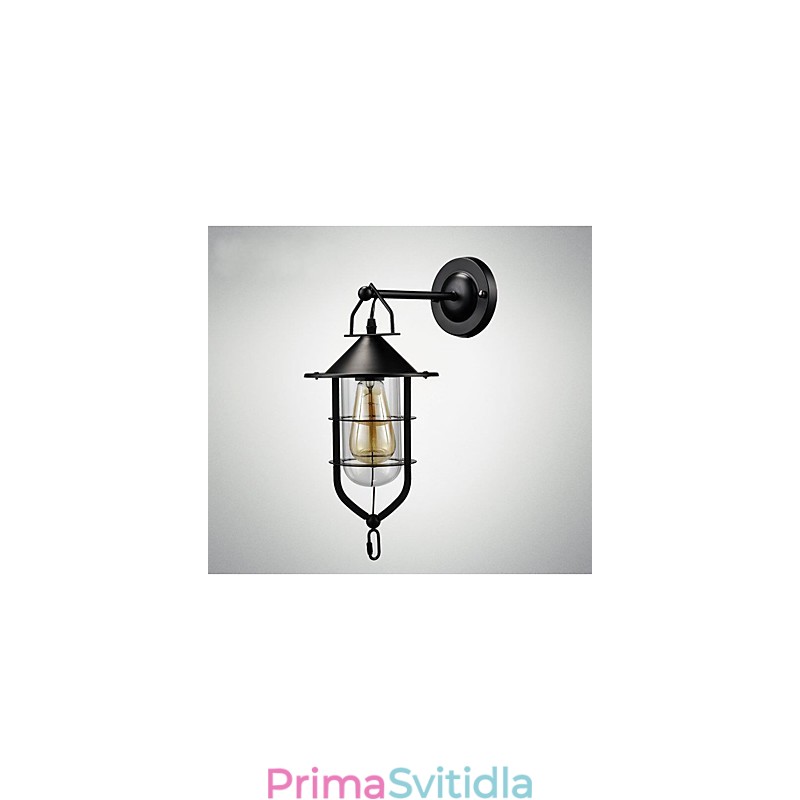 Nástěnná lampa v evropském stylu balkonová ulička venkovní lampa retro průmyslový větrný bar nádvoří schodiště ložnice stěna