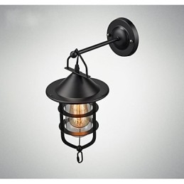 Nástěnná lampa v evropském stylu balkonová ulička venkovní lampa retro průmyslový větrný bar nádvoří schodiště ložnice stěna