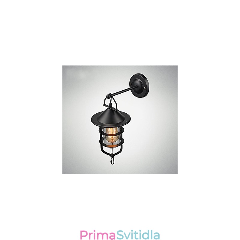 Nástěnná lampa v evropském stylu balkonová ulička venkovní lampa retro průmyslový větrný bar nádvoří schodiště ložnice stěna