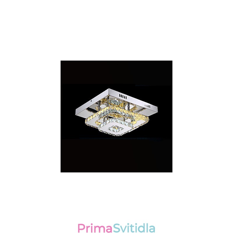 Křišťálová stropní svítidla pro zapuštěnou montáž čirá nebo jantarová K9 pro vnitřní CE