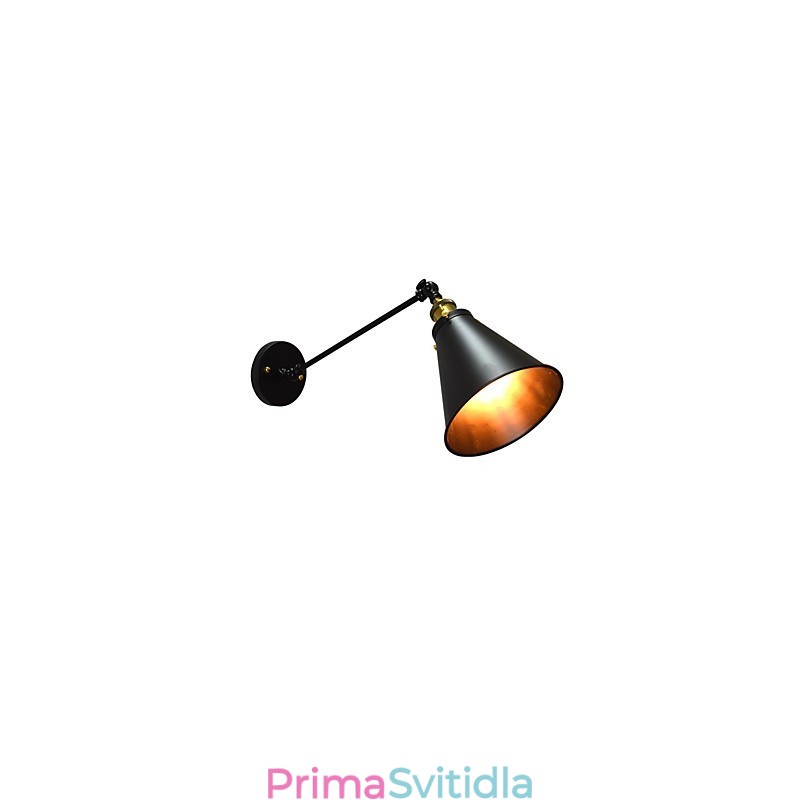 Buzz Paint Single Wall Iron Wall Lamp Dumb Black Lightsaber Lamp On Wall
