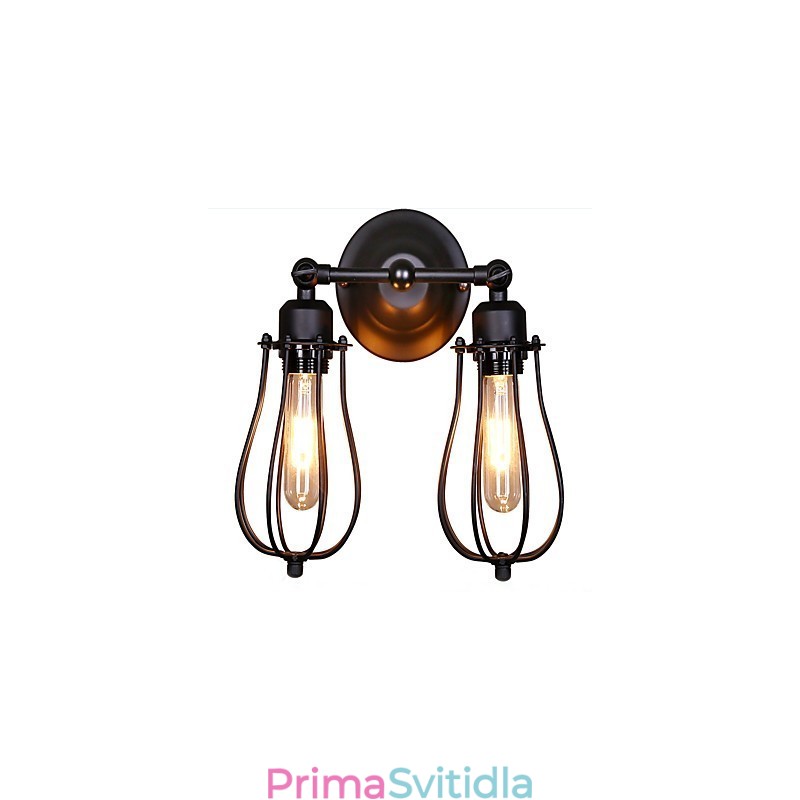 Tradiční klasické rustikální venkovské malby funkce pro Swing Arm Ambientní světlo Nástěnné svícny Nástěnné světlo