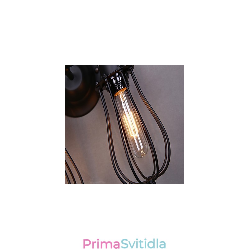 Tradiční klasické rustikální venkovské malby funkce pro Swing Arm Ambientní světlo Nástěnné svícny Nástěnné světlo