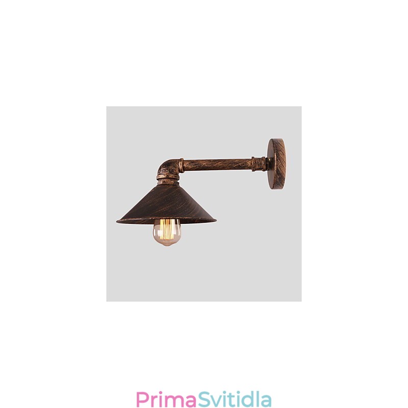 Nástěnná svítidla na vodní dýmku Retro průmyslový styl Kreativní Country Metal Restaurace Kavárna Bary Barový stůl Nástěnné svítidla