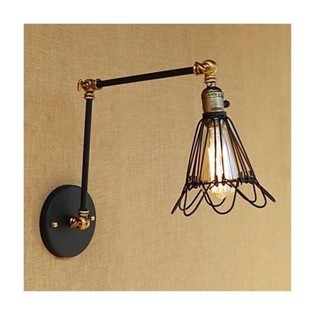 Rustic Lodge Country Retro Malba pro Mini Style Swing Arm Ambient Light Swing Rustic Lodge Country Retro Malba pro Mini Style Swing Arm Ambient Light Swing