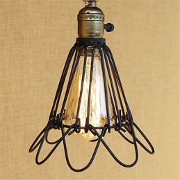 Rustic Lodge Country Retro Malba pro Mini Style Swing Arm Ambient Light Swing