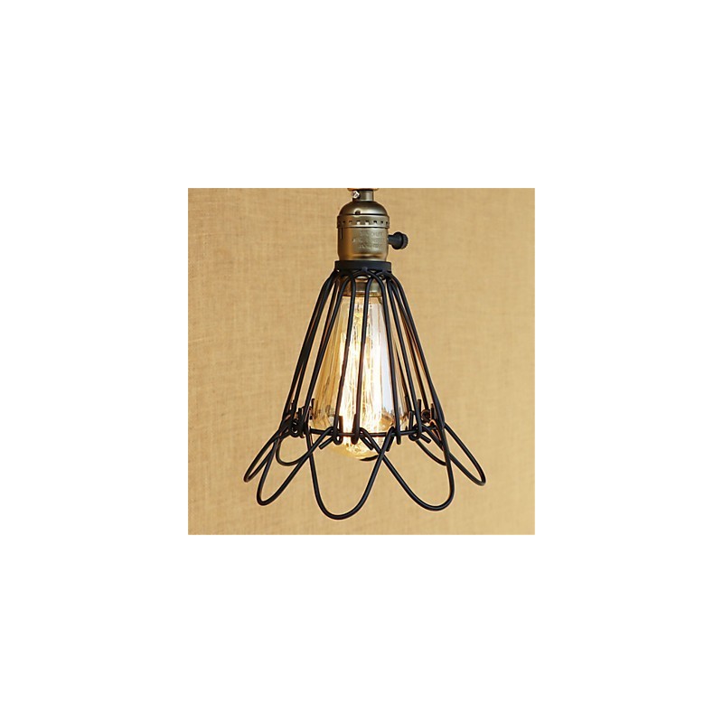 Rustic Lodge Country Retro Malba pro Mini Style Swing Arm Ambient Light Swing