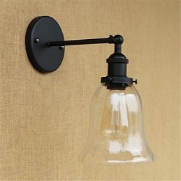 Country Retro galvanicky pokovená funkce pro ochranu zraku v mini stylu Nástěnné svítidla s okolním světlem
