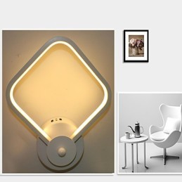 Jednoduchá moderní noční lampa nástěnná lampa kreativní osobnosti schodiště hliníková lampa