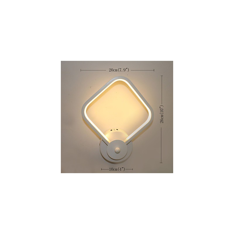 Jednoduchá moderní noční lampa nástěnná lampa kreativní osobnosti schodiště hliníková lampa