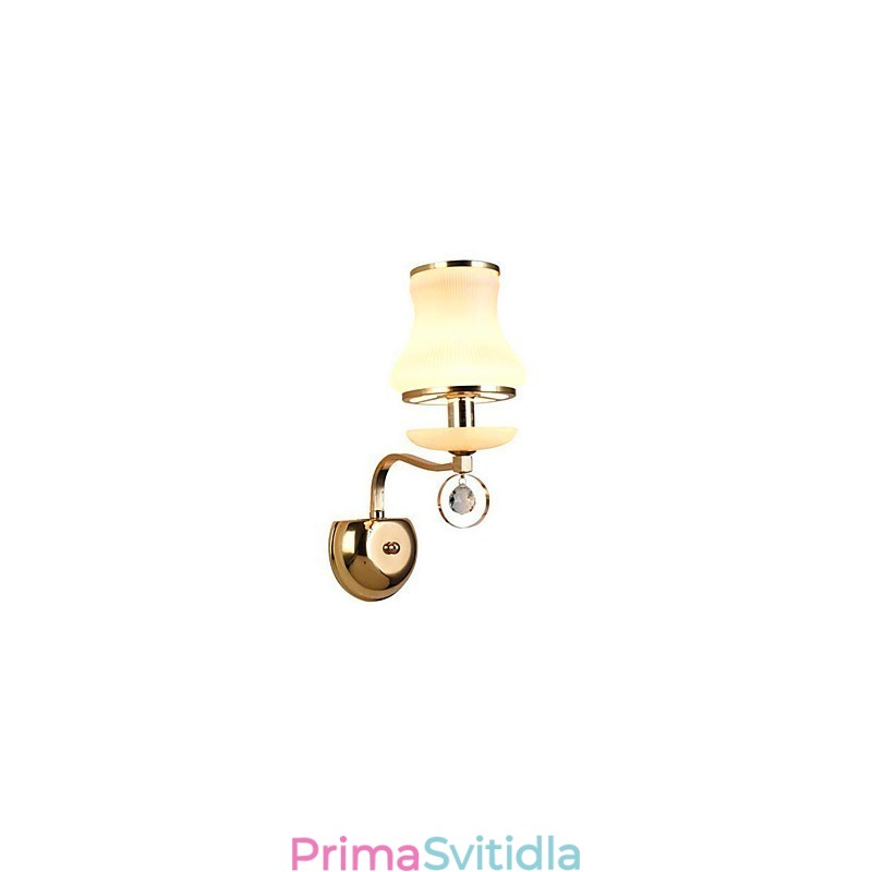 Moderní moderní galvanicky pokovená funkce pro nástěnná svítidla ve stylu Crystal Mini s okolním světlem
