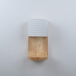Jednoduchá nástěnná lampa Noční stolní lampa se skleněným stínidlem a masivním dřevem do ložnice Komoda Obývací pokoj Dětský pokoj Kolej Konferenční stolek Knihovny