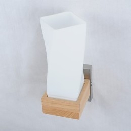 Jednoduchá nástěnná lampa Noční stolní lampa se skleněným stínidlem a masivním dřevem do ložnice Komoda Obývací pokoj Dětský pokoj Kolej Konferenční stolek Knihovny