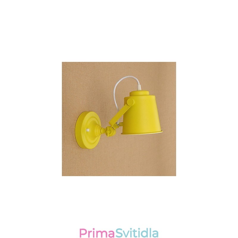 Malovaná ocelová nástěnná lampa němá černá americká káva dekorace retro nástěnná lampa světelný meč na zdi