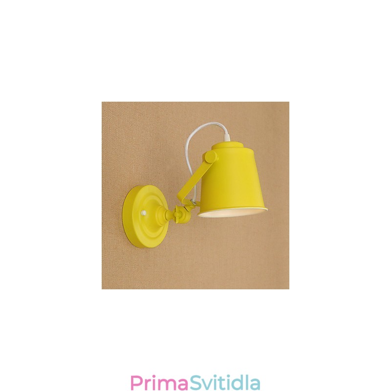 Malovaná ocelová nástěnná lampa němá černá americká káva dekorace retro nástěnná lampa světelný meč na zdi