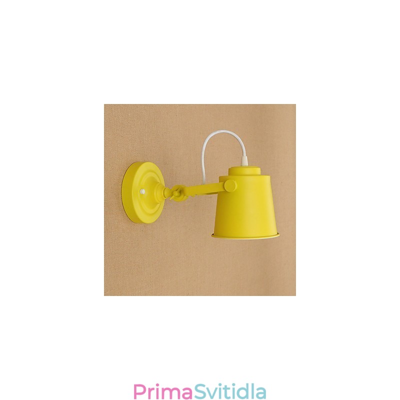 Malovaná ocelová nástěnná lampa němá černá americká káva dekorace retro nástěnná lampa světelný meč na zdi