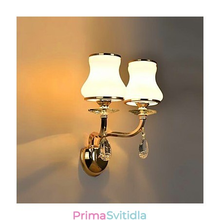 Moderní moderní galvanicky pokovená nástěnná svítidla ve stylu Crystal Mini Moderní moderní galvanicky pokovená nástěnná svítidla ve stylu Crystal Mini