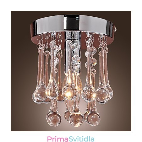 Moderní, moderní, křišťálový Mini styl Chrome zapuštěný držák Moderní, moderní, křišťálový Mini styl Chrome zapuštěný držák