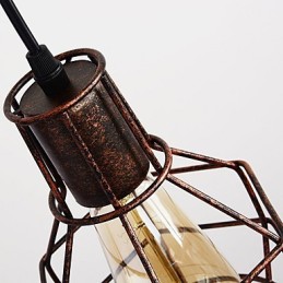 Industriální retro železná nástěnná lampa Creative Personality Lift Kladka Wall Lamp