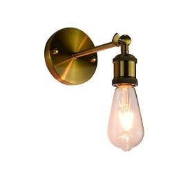 Nástěnné svítidlo Nástěnné svítidla Nástěnné železo Nástěnná lampa Retro Vintage Moderní Upscale Bar West Restaurace Kavárna