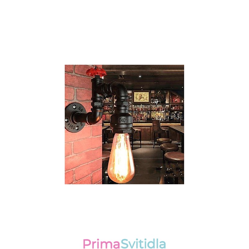 Rustic Lodge Painting funkce pro nástěnné svítidlo s okolním osvětlením