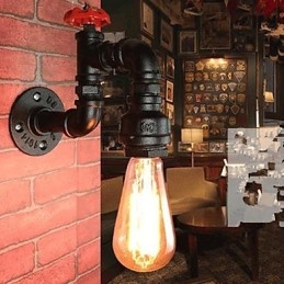 Rustic Lodge Painting funkce pro nástěnné svítidlo s okolním osvětlením