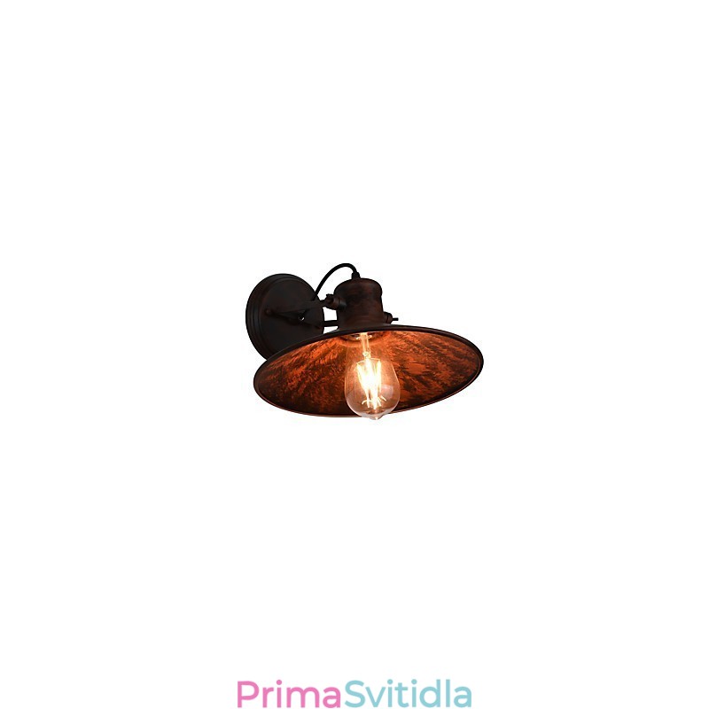 Nástěnné svítidlo Nástěnné nástěnné svítidlo Nástěnná lampa Němá černá lampa se světelným mečem na zdi