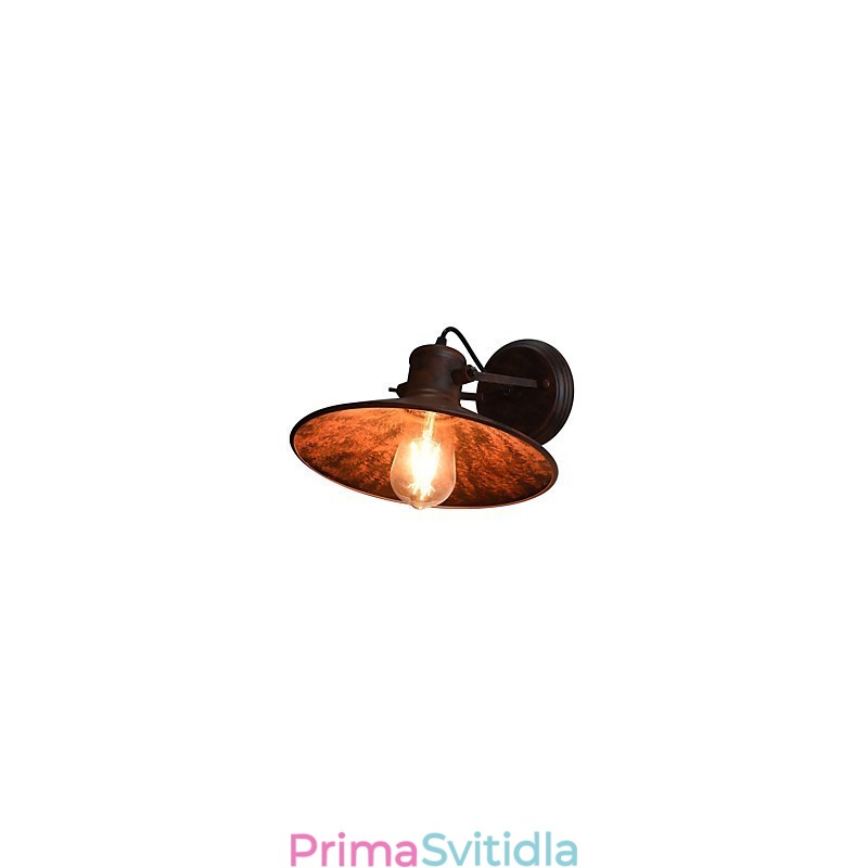 Nástěnné svítidlo Nástěnné nástěnné svítidlo Nástěnná lampa Němá černá lampa se světelným mečem na zdi