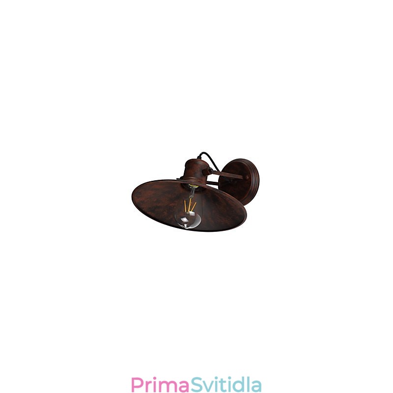 Nástěnné svítidlo Nástěnné nástěnné svítidlo Nástěnná lampa Němá černá lampa se světelným mečem na zdi