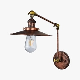 Nástěnné svítidlo Nástěnné svítidla Nástěnné železo Nástěnná lampa Retro Vintage Moderní Upscale Bar West Restaurace Kavárna