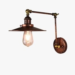 Nástěnné svítidlo Nástěnné svítidla Nástěnné železo Nástěnná lampa Retro Vintage Moderní Upscale Bar West Restaurace Kavárna