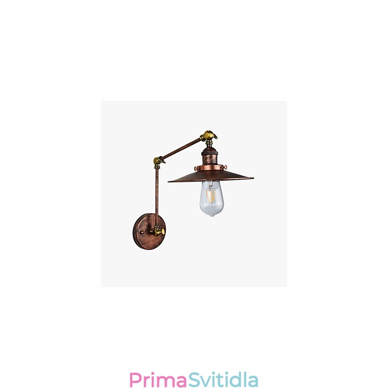 Nástěnné svítidlo Nástěnné svítidla Nástěnné železo Nástěnná lampa Retro Vintage Moderní Upscale Bar West Restaurace Kavárna