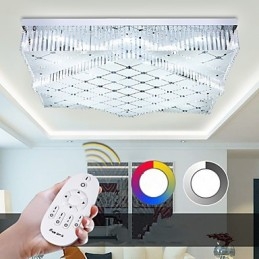 Zapuštěný křišťálový moderní moderní kov
