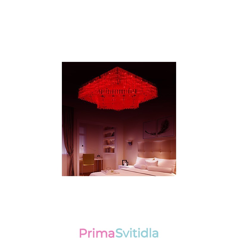 Zapuštěný křišťálový moderní moderní kov