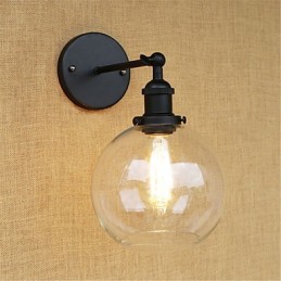 Funkce country retro malby pro ochranu zraku v mini stylu Nástěnné svítidla s okolním světlem