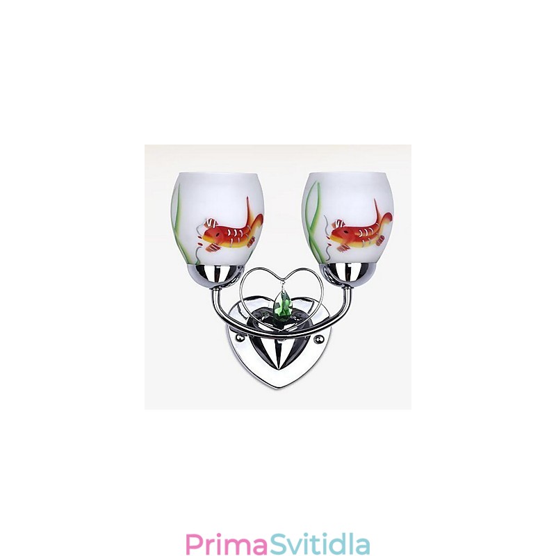 Jednoduchá další funkce pro křišťálové ambientní osvětlení nástěnné svítidlo