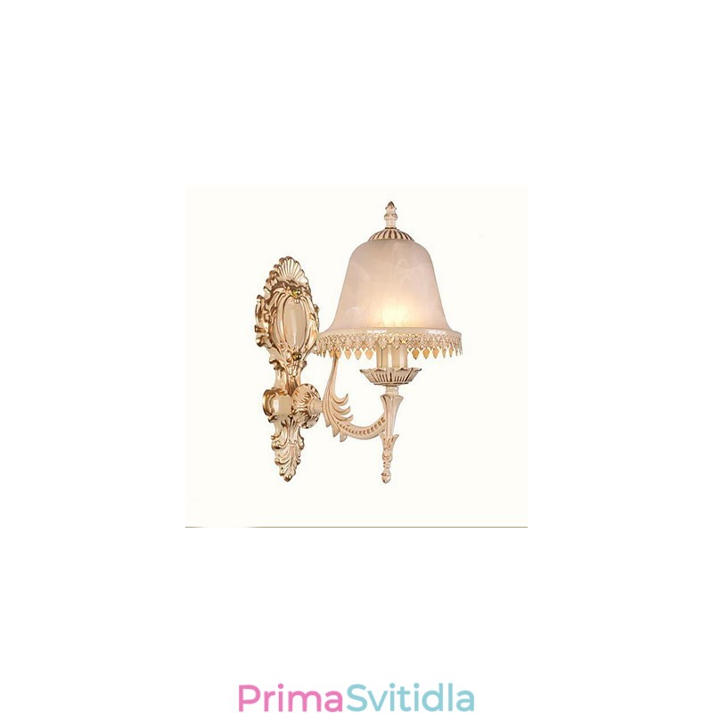 Vintage galvanicky pokovené nástěnné nástěnné svítidlo Downlight