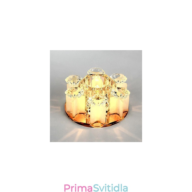 Křišťálová lampa Smd CreativeTube Spotlight Absorb Dome Light