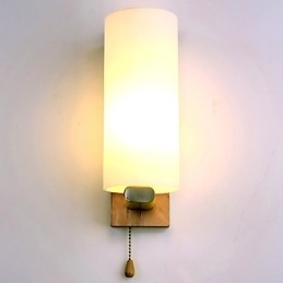 Novinka Country pro ochranu očí v mini stylu Okolní světlo Nástěnné svítidla Nástěnné svítidlo Dřevěná noční lampa