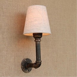 Rustic Lodge mosazný prvek pro nástěnné svítidlo s okolním osvětlením