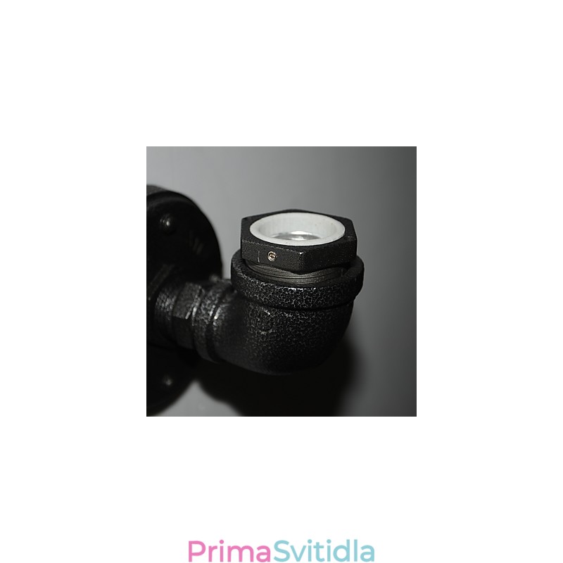 Simple Retro Industrial Iron Pipe Dekorativní nástěnné svítidlo Wall Fixture